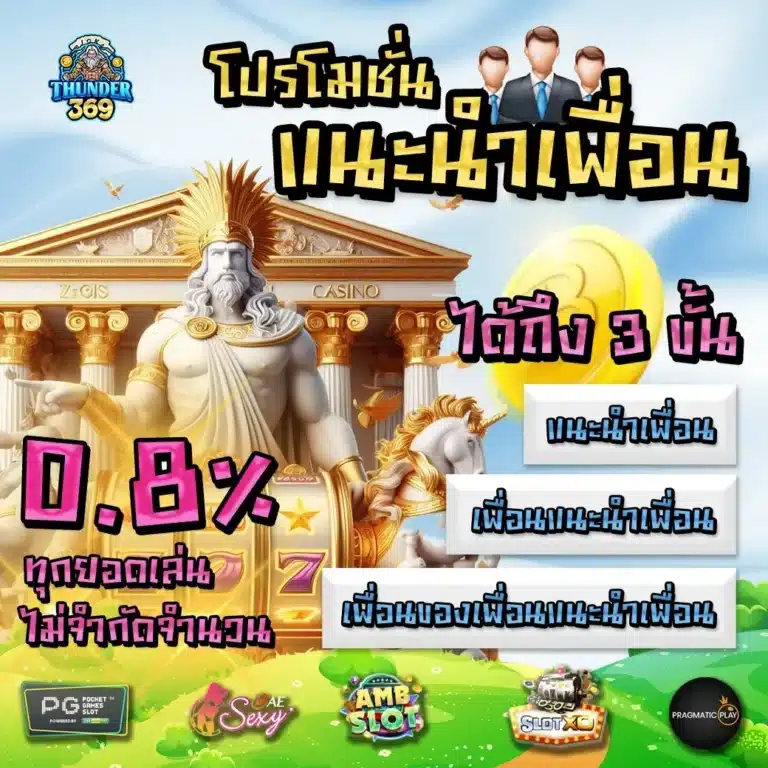thunder369-แนะนำเพื่อน